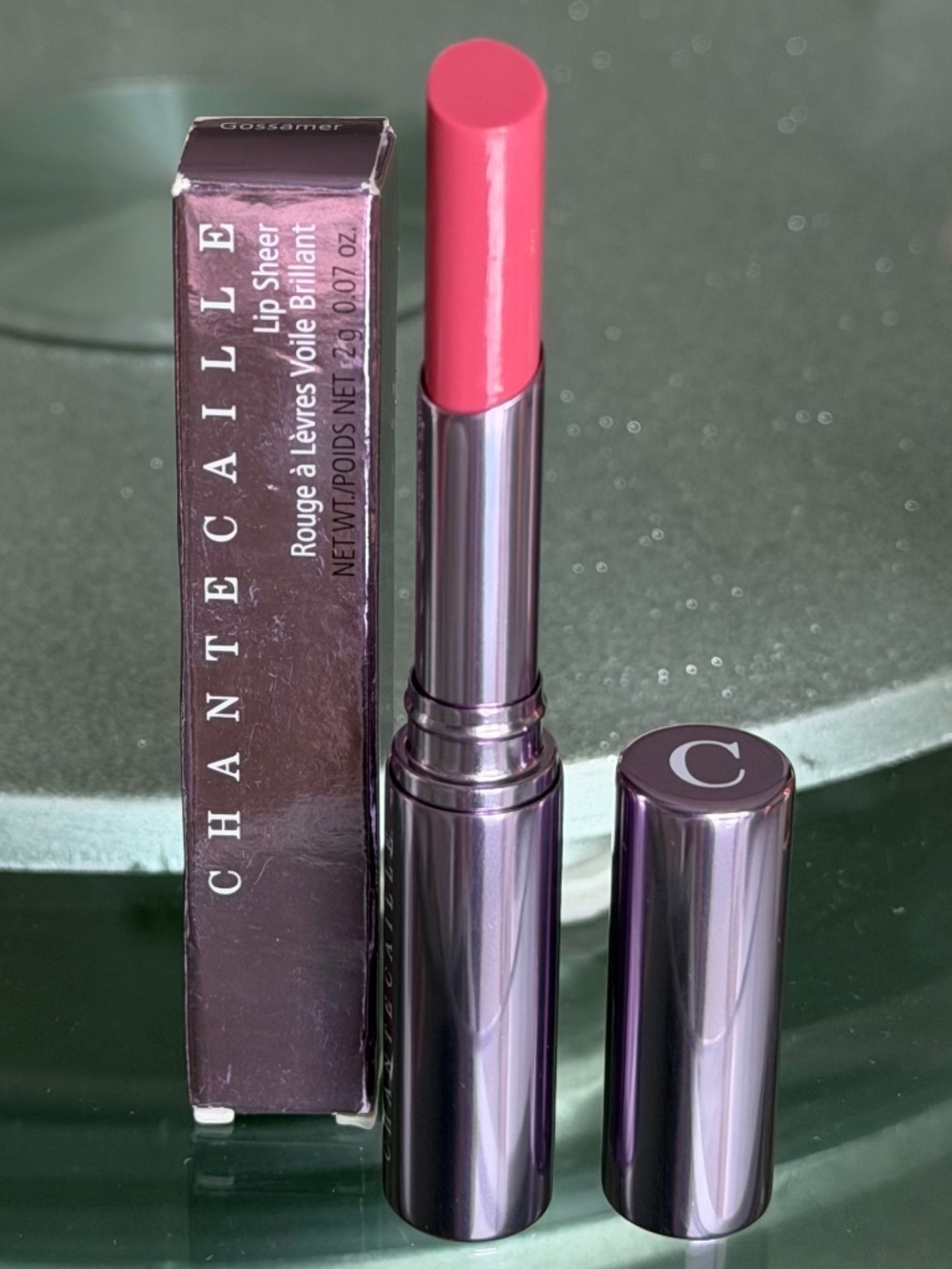 Chantecaille Lip Chic Sheer Lipstick Gossamer Pink Rose 2g New In Box